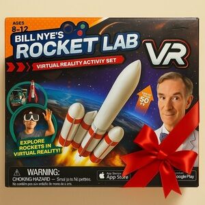 Bill Nye’s Rocket Lab VR Virtual Reality Activity Set Ages 8–12